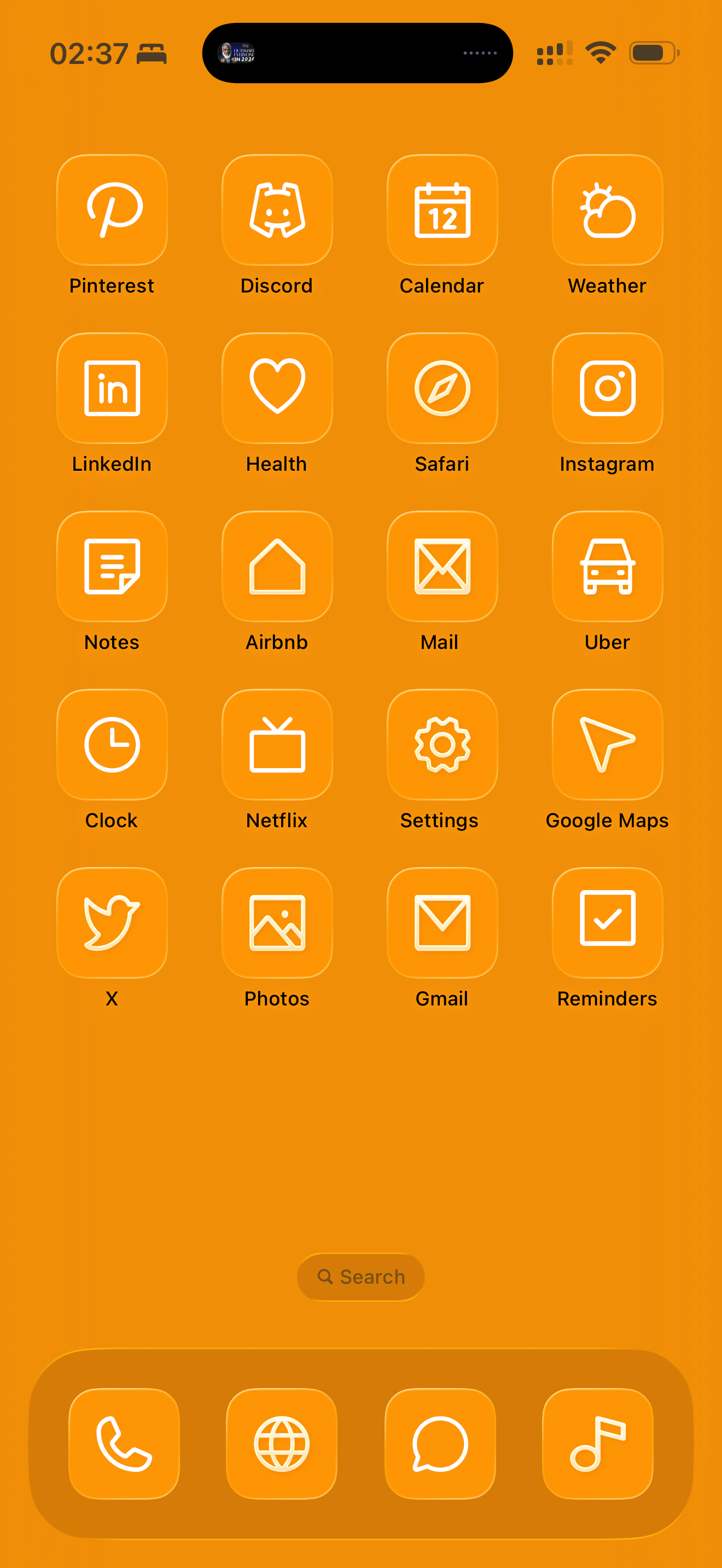 Sanctify Studios - Classic Orange App Icons